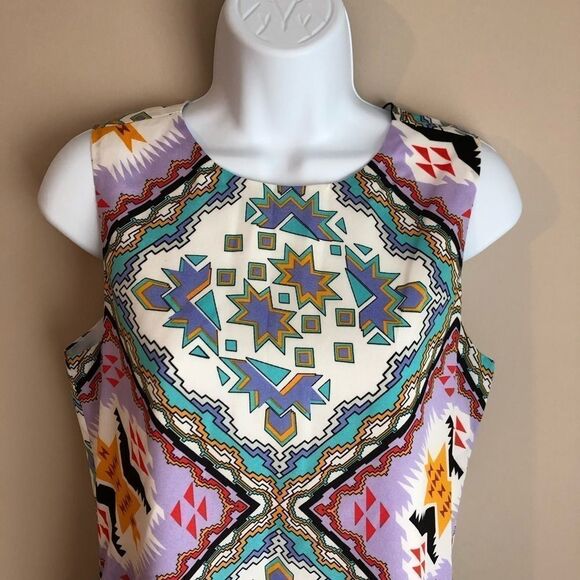 Naven Aztec Shift Dress - Picture 3 of 6